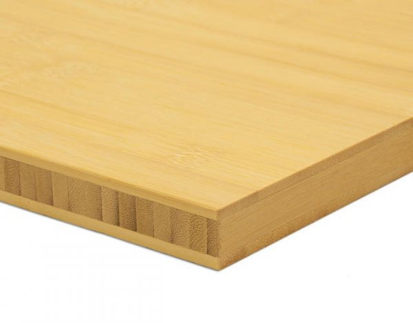 Bambusz panel: horizont minta, natural szín, 3-rétegű, 20 mm vastag