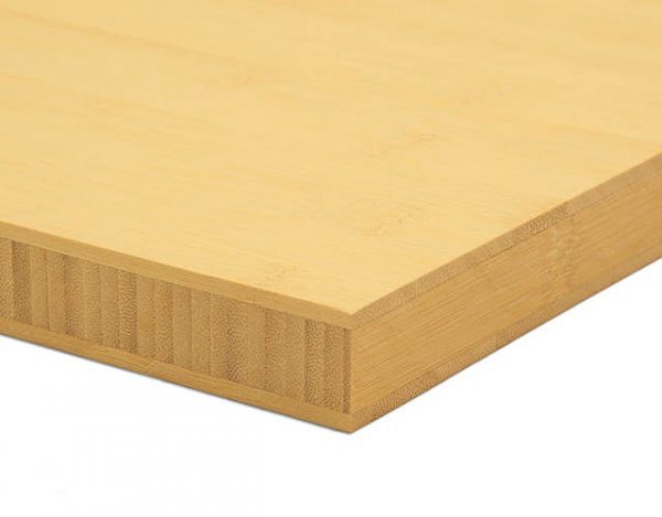 Bambusz panel: horizont minta, natural szín, 3-rétegű, 25 mm vastag