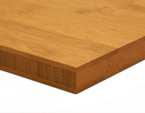 Bambusz panel: horizont minta, caramel szín, 3-rétegű, 25 mm vastag