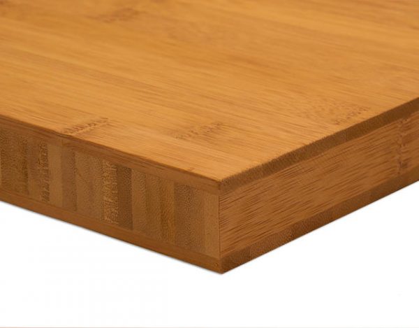 Bambusz panel: horizont minta, caramel szín, 3-rétegű, 30 mm vastag