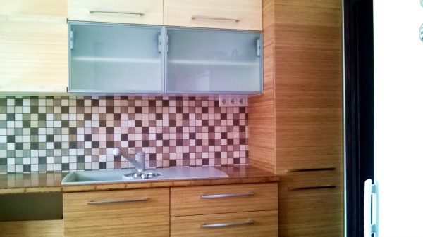 Bambusz panel: vertikális minta,  caramel szín, egyrétegű, 19 mm vastag - Image 7