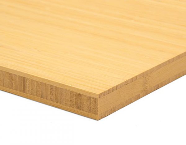 Bambusz panel: vertikál minta, natural szín, 3-rétegű, 20 mm vastag