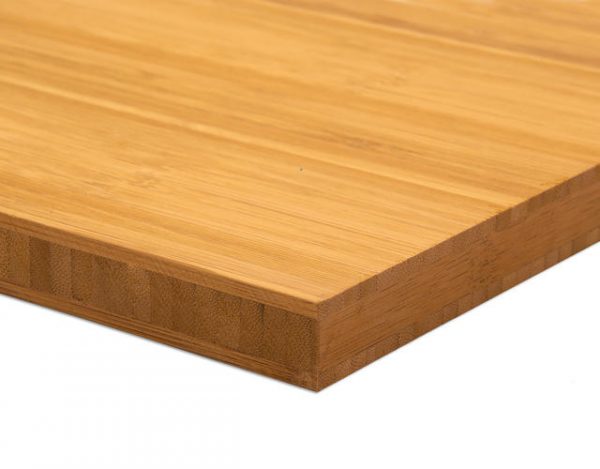 Bambusz panel: vertikál minta, caramel szín, 3-rétegű, 20 mm vastag
