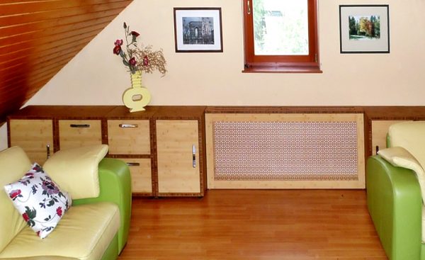 Bambusz panel: horizont minta, natural szín, 3-rétegű, 40 mm vastag - Image 8
