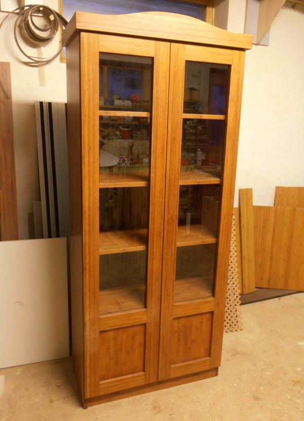 Bambusz panel: vertikál minta, caramel szín, 3-rétegű, 7 mm vastag - Image 6