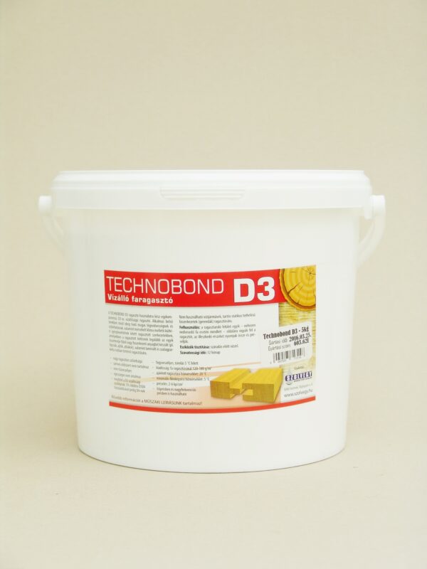 TECHNOBOND 3000 - D3 VÍZÁLLÓSÁGÚ GYORSKÖTÉSŰ FARAGASZTÓ - Image 4
